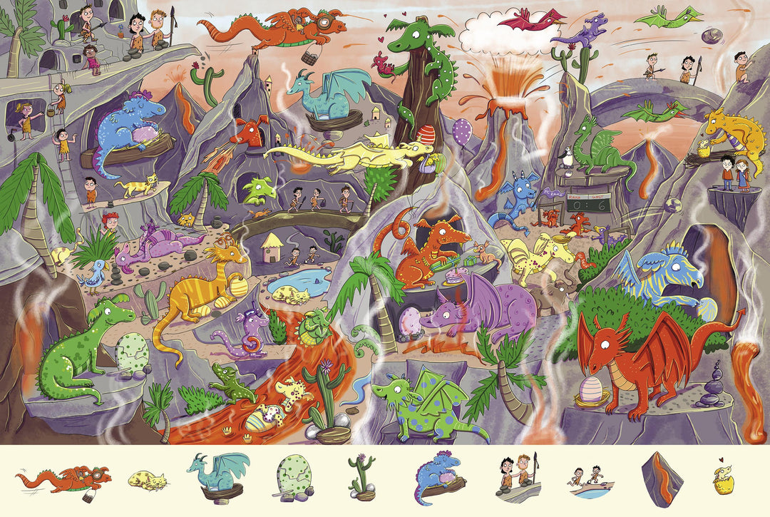 Eine fantastische Wimmelreise durchs Abenteuerland | Bruns, Elena