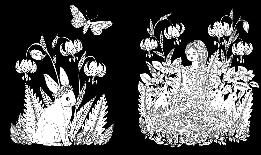 Bei Nacht - Ein Ausmalbuch | -