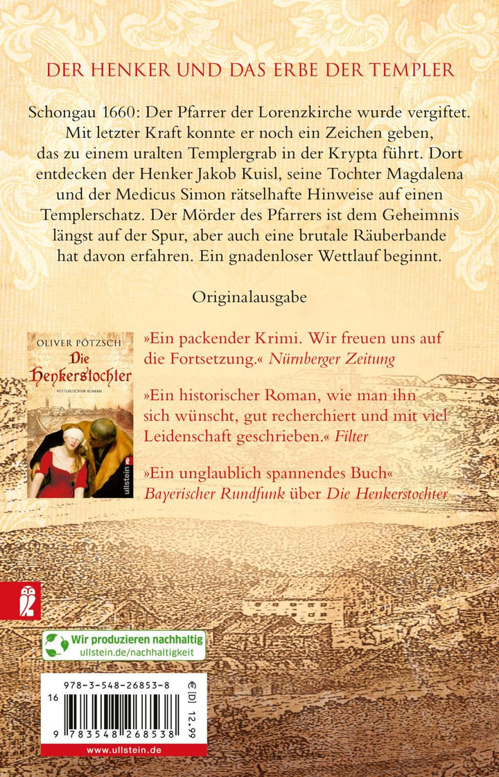 Die Henkerstochter und der schwarze Mönch | Pötzsch, Oliver