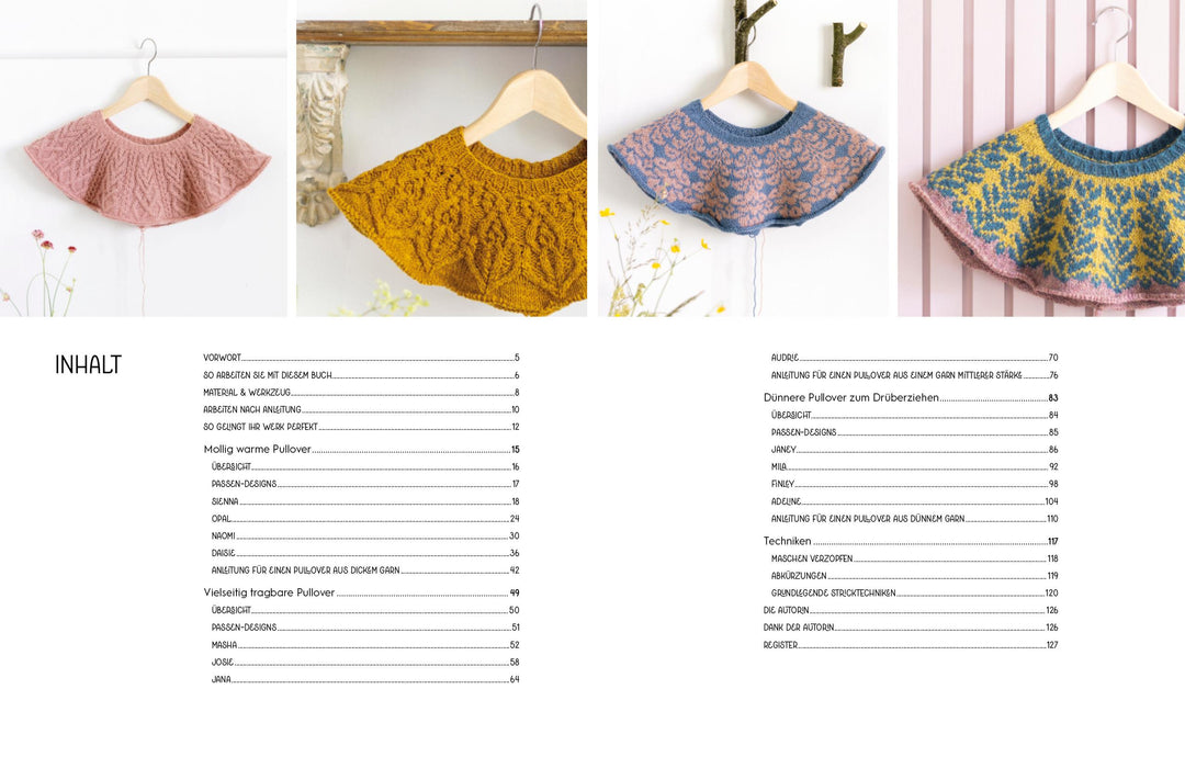 Skandinavische Top-down-Pullover | Putano, Olga | @Olgaputanodesigns