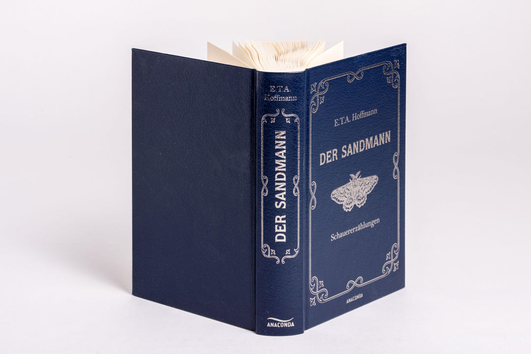 Der Sandmann. Schauererzählungen. In Cabra-Leder gebunden. Mit Silberprägung...