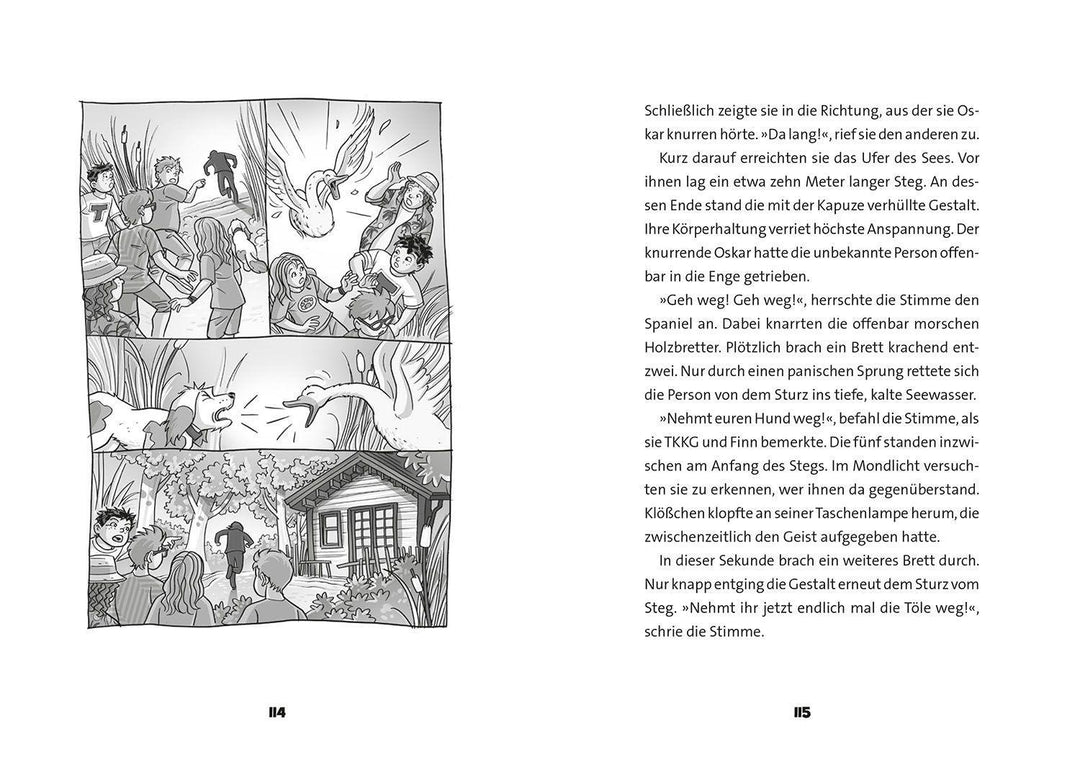 TKKG Junior, 18, Trügerischer Paddelspaß | Schreuder, Benjamin