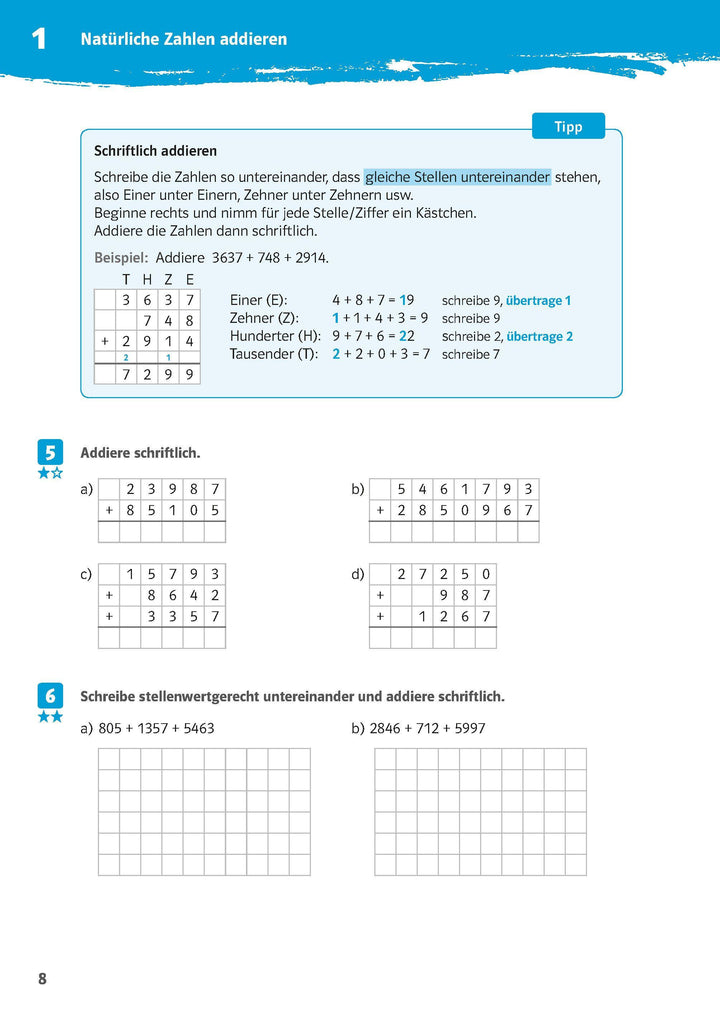 10-Minuten-Training Grundrechenarten. Mathematik 5. Klasse | -