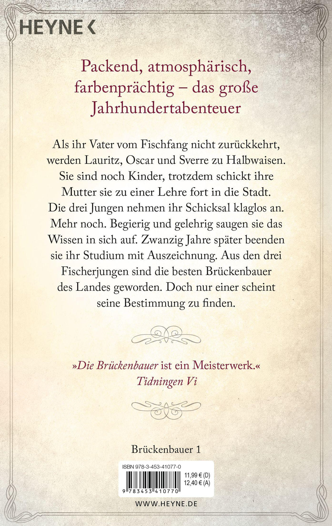 Die Brückenbauer 01 | Guillou, Jan