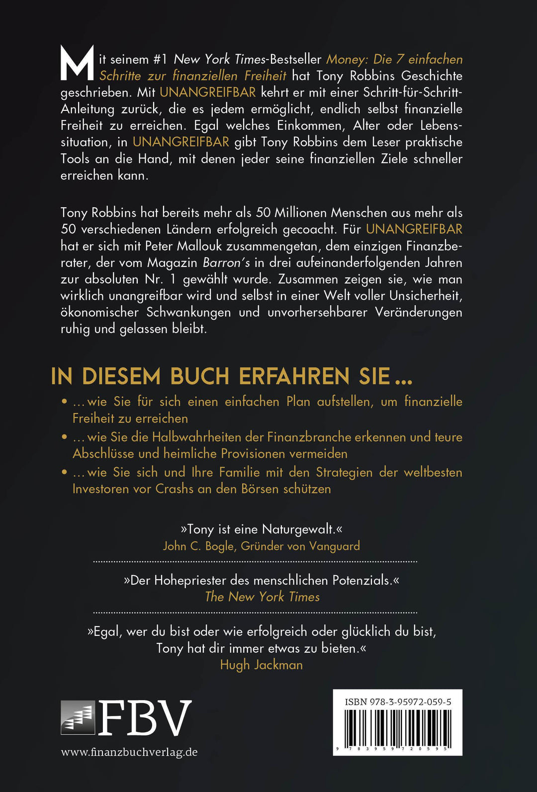 UNANGREIFBAR | Robbins, Tony