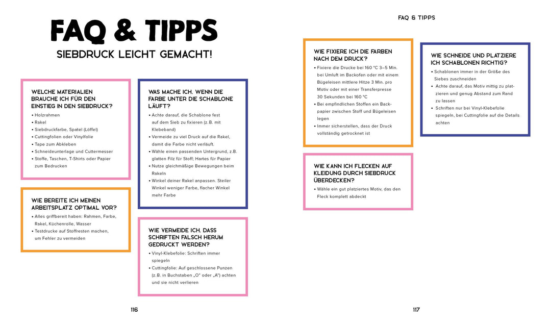 Happy Sweater nähen - Siebdrucken super easy! Mit 50 Motivvorlagen von @akko...