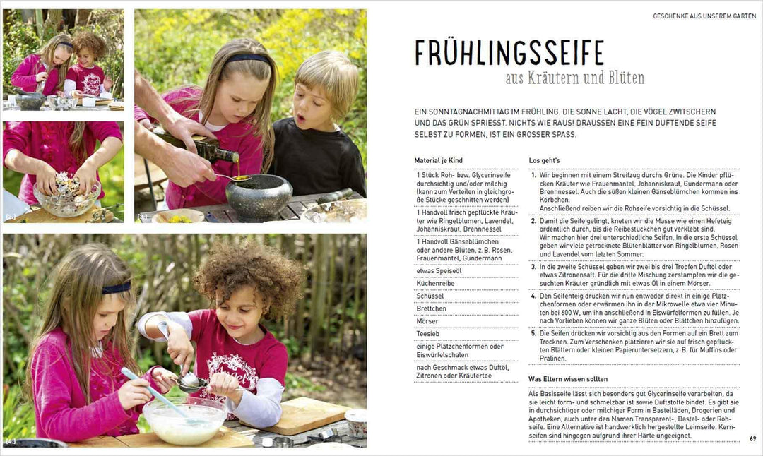 45 Gartenprojekte für Kinder ab 3 Jahren | Thiel, Katja Maren