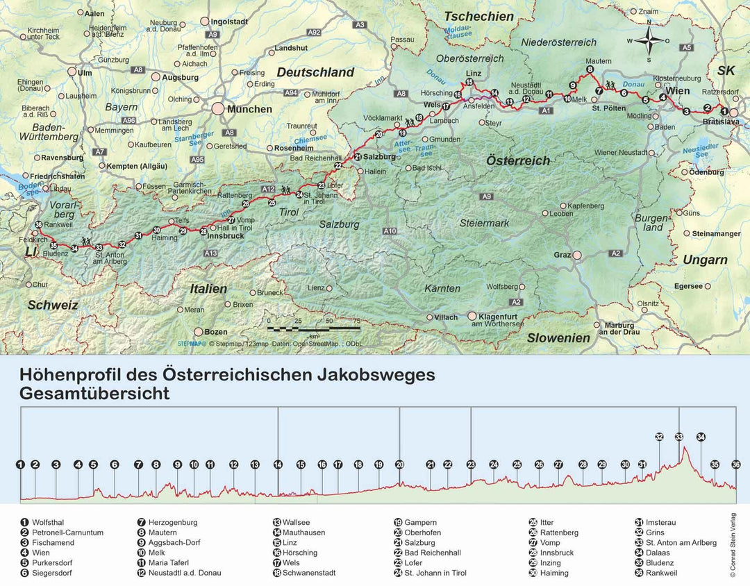 Österreich: Jakobsweg | Lutz, Gerald