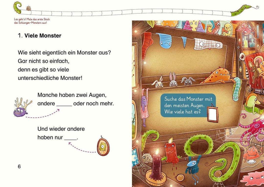 101 Monster rechnen wie wild! | Bogen, Ruby van der