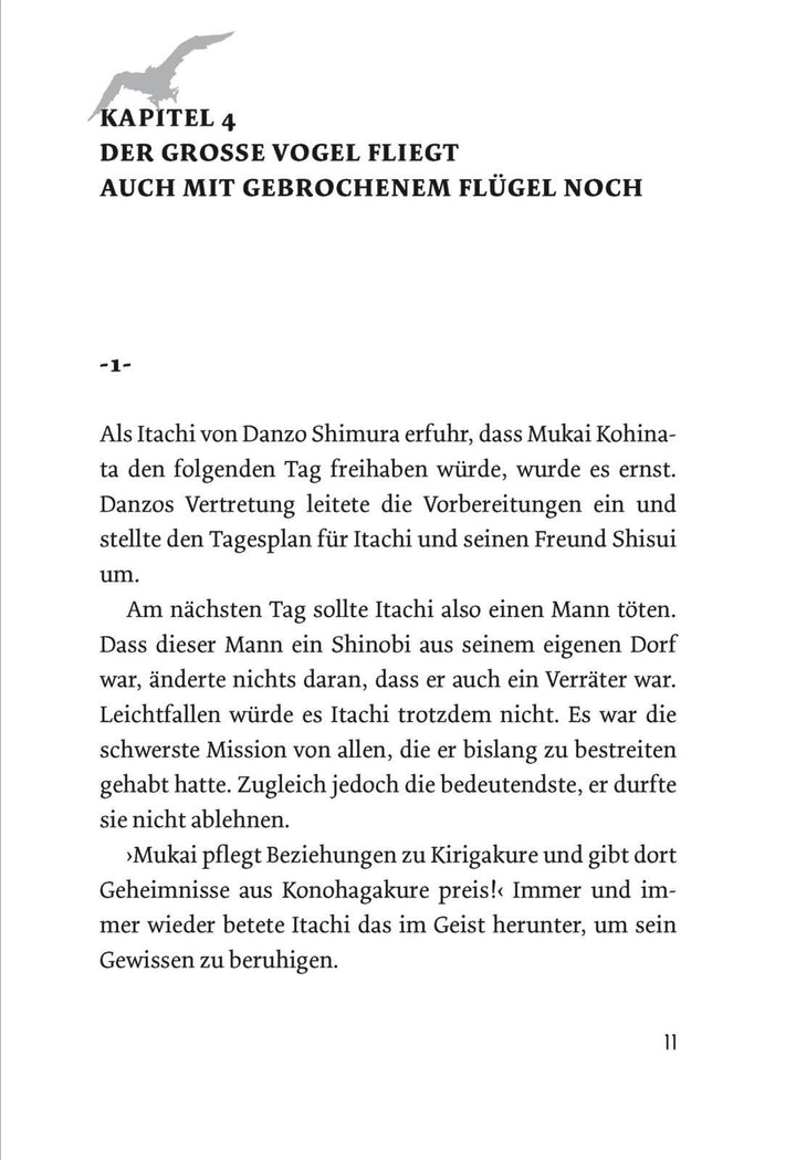 Naruto Itachi Shinden - Buch der finsteren Nacht (Nippon Novel) | Yano, Takashi