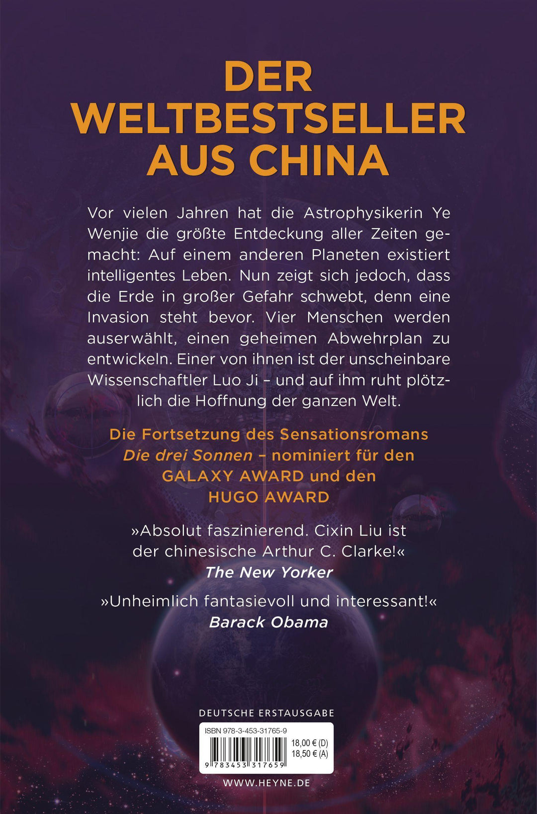 Der dunkle Wald | Liu, Cixin