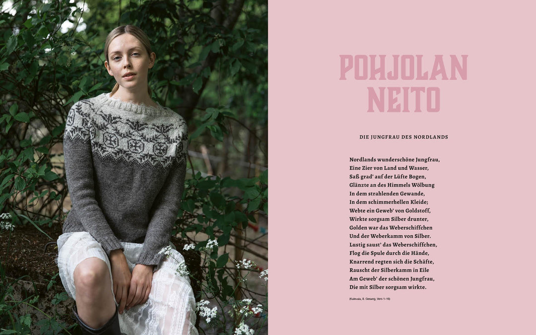 Kalevala - Finnisch stricken von Laine | Kostet, Jenna