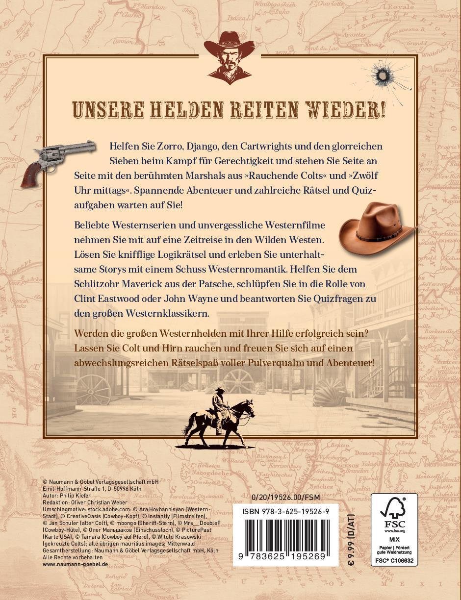 Logikrätsel Westernhelden | Kiefer, Philip