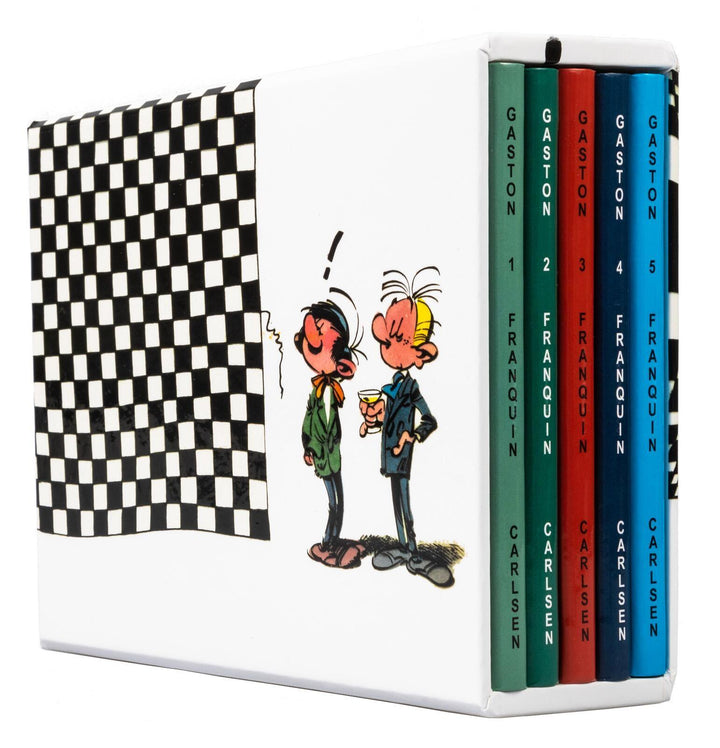 Gaston im Schuber (Hochwertige Jubiläumsedition 100 Jahre Franquin) | Franqu...