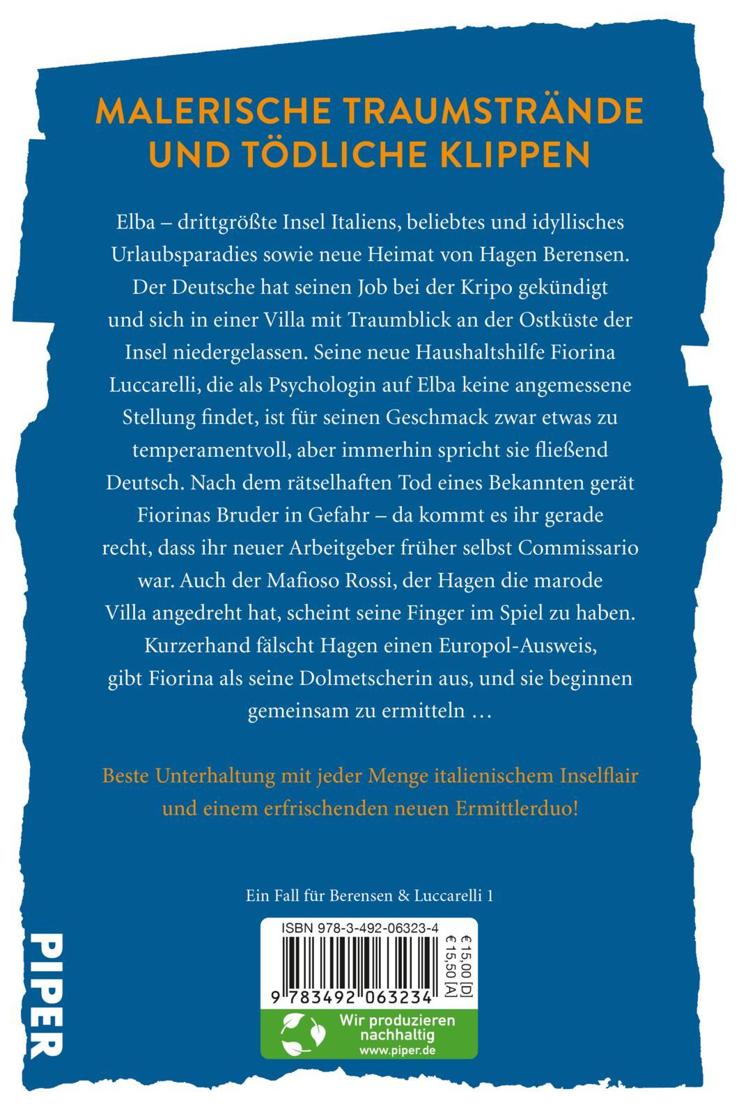 Der Commissario und die Dottoressa - Sturm über Elba | Luca, Matteo de