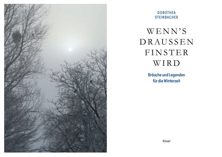 Wenn's draußen finster wird | Steinbacher, Dorothea