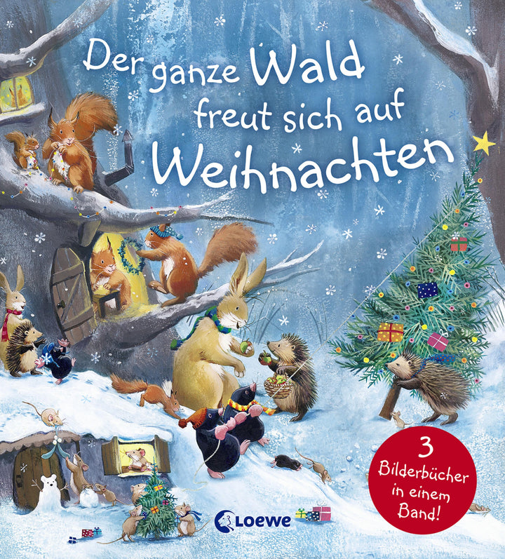 Der ganze Wald freut sich auf Weihnachten | -