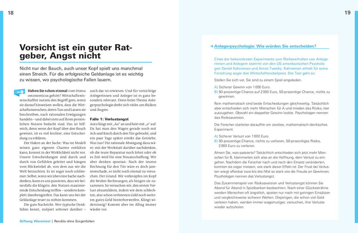 Geldanlage für Vorsichtige | Trichtl, Udo | Wittrock, Olaf