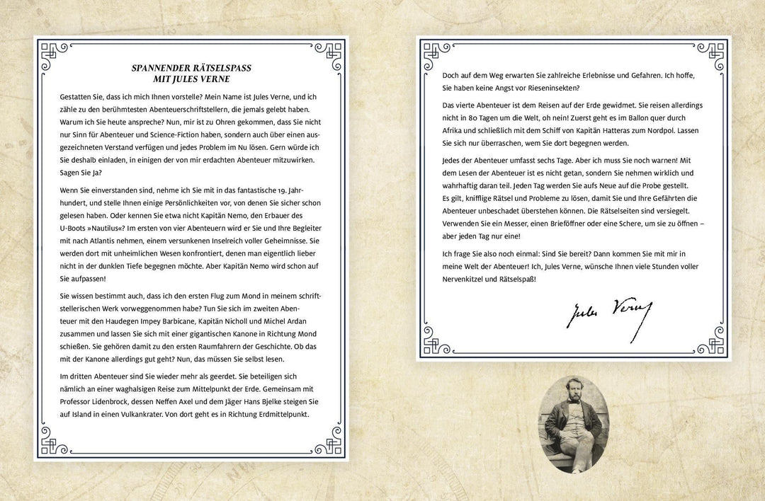 Jules Verne Adventskalender der Logikrätsel | Kiefer, Philip