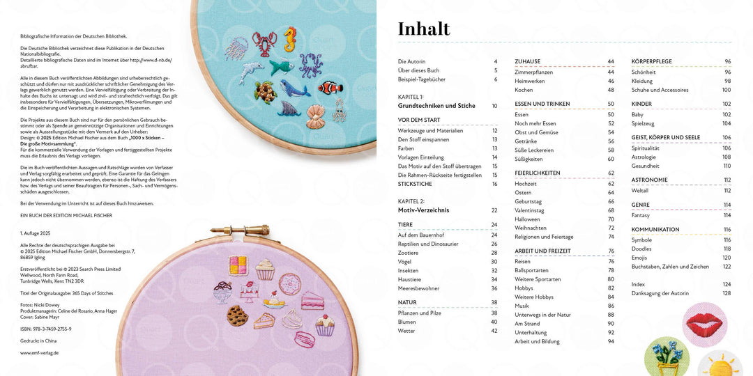 1000 x Sticken - Die große Motivsammlung | Arnold, Steph