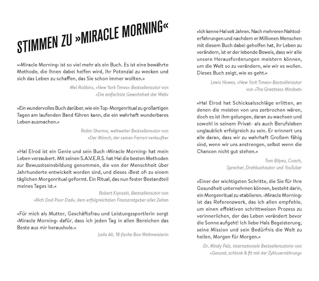 Miracle Morning | Elrod, Hal