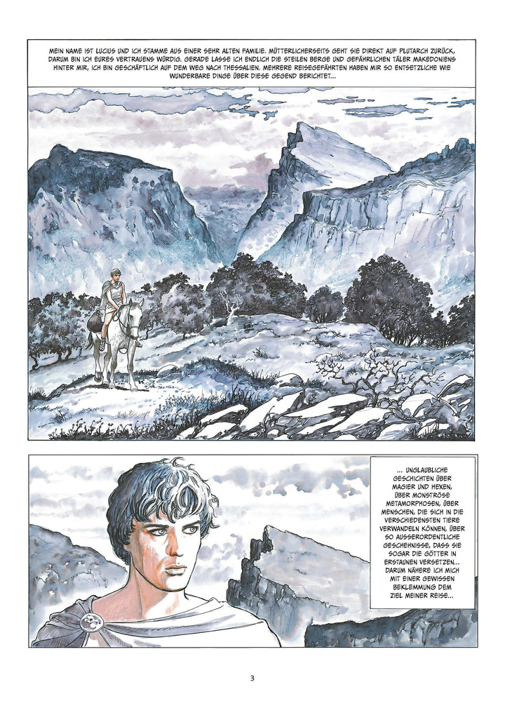 Der goldene Esel | Manara, Milo