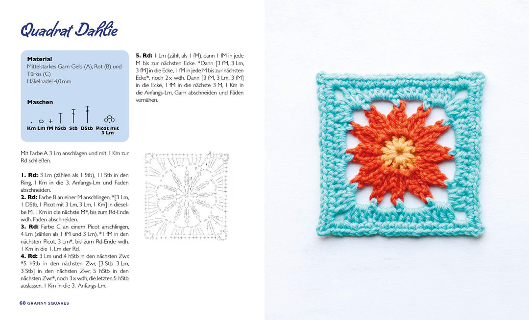 Musterbibel Granny Squares: Blumenzauber | Aono-Billson, Hiroko