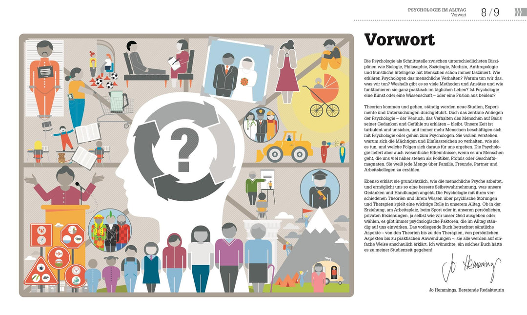 #dkinfografik. Psychologie im Alltag | Hemmings, Jo | Collin, Catherine | Gi...