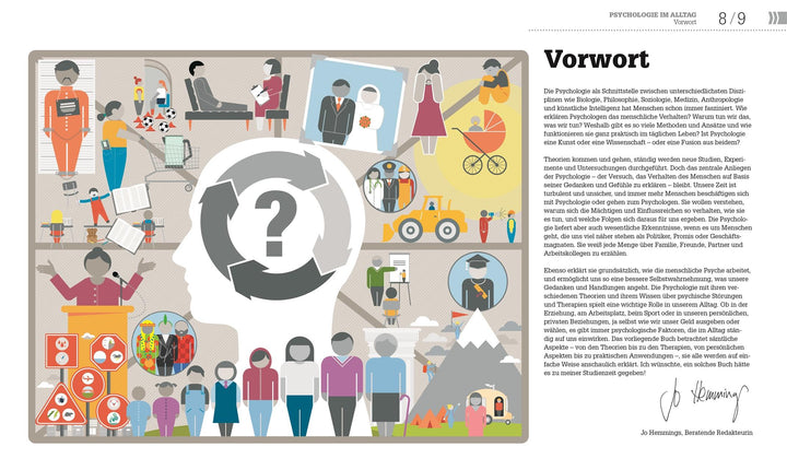 #dkinfografik. Psychologie im Alltag | Hemmings, Jo | Collin, Catherine | Gi...