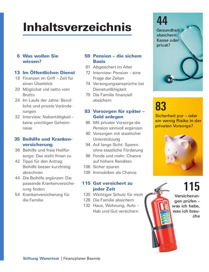 Finanzplaner Beamte | Pohlmann, Isabell | Öchsner, Thomas