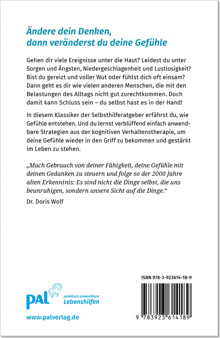 Gefühle verstehen, Probleme bewältigen | Wolf, Doris | Merkle, Rolf
