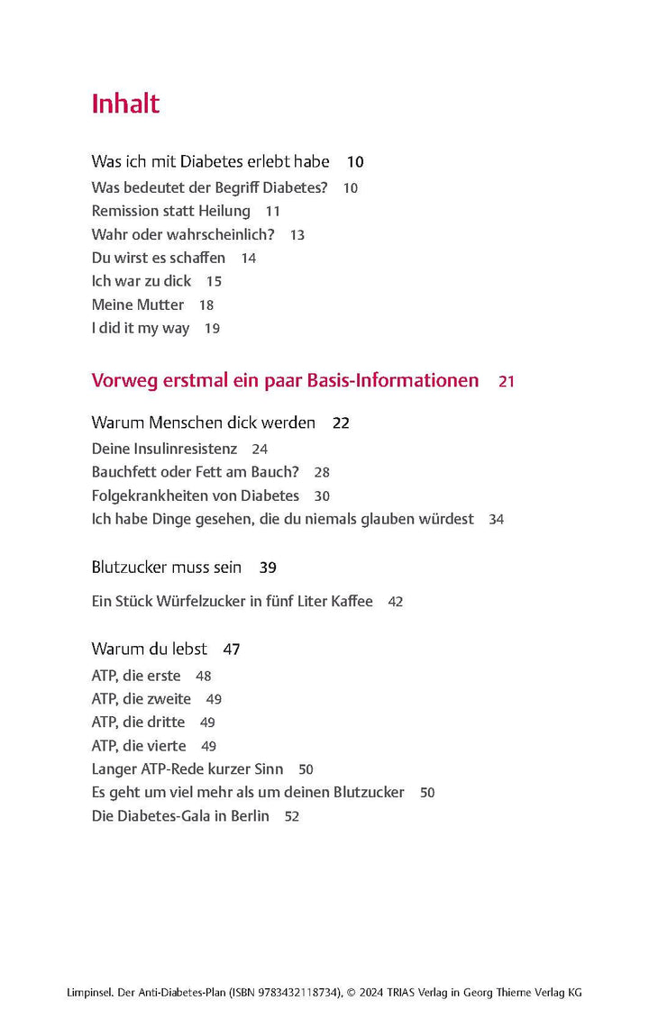 Der Anti-Diabetes-Plan | Limpinsel, Rainer