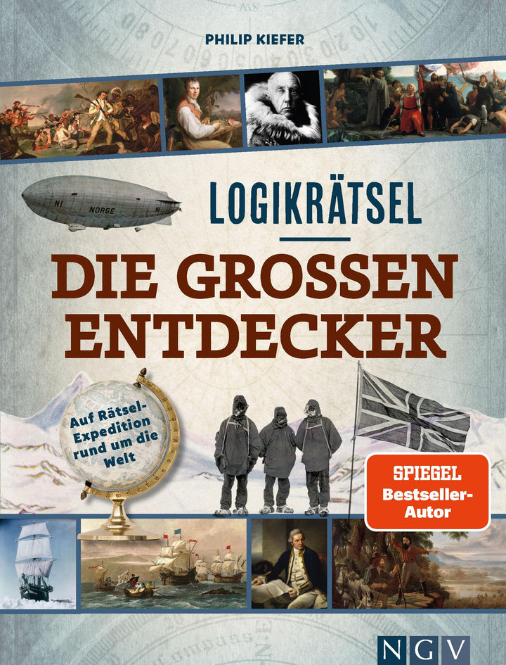Logikrätsel Die großen Entdecker | Kiefer, Philip