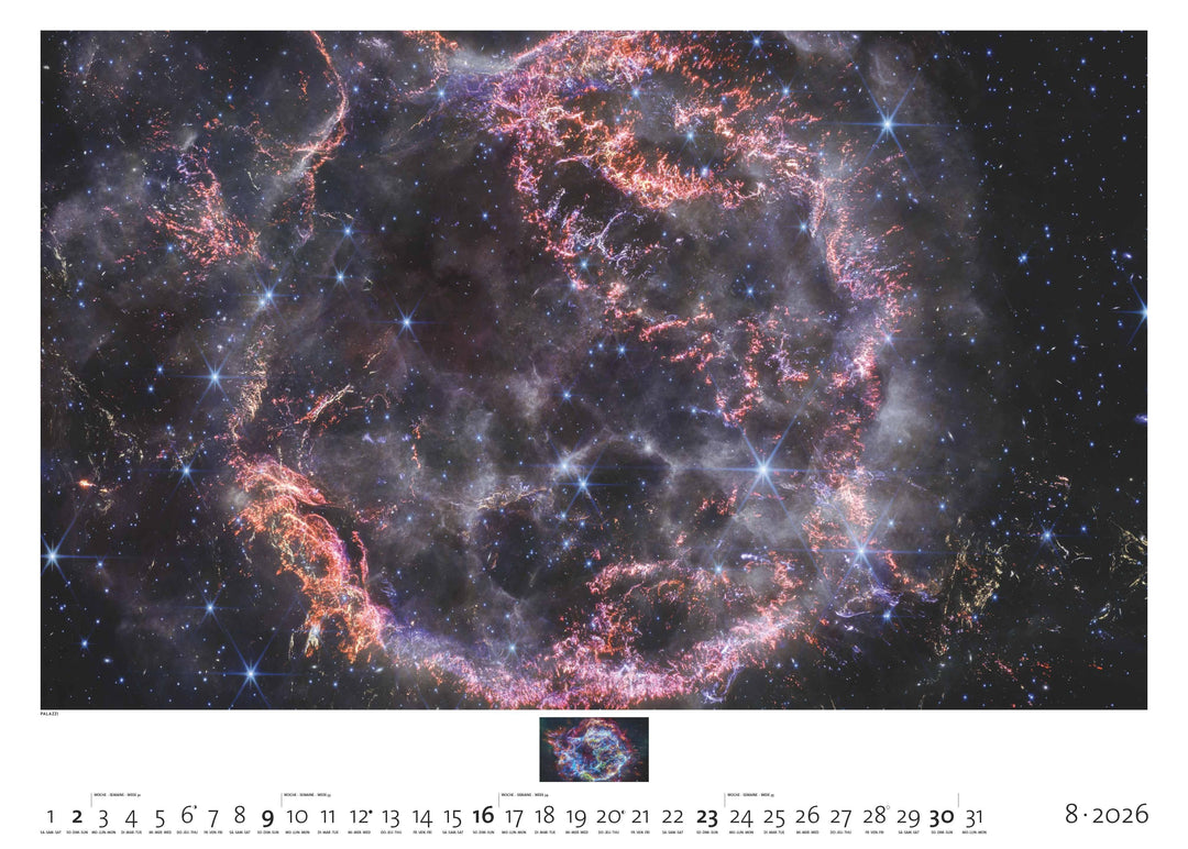 Sternzeit 2026 - Bild-Kalender - Poster-Kalender - 70x50 | Mokler, Felicitas