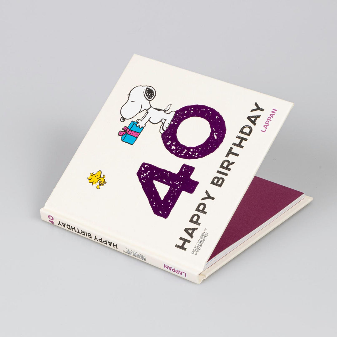 Peanuts Geschenkbuch: Happy Birthday zum 40. Geburtstag | Schulz, Charles M.