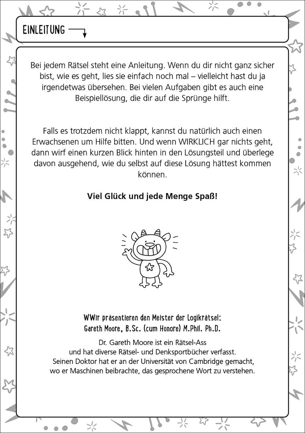 Der große Logiktest für Kinder - Rätseln, bis dein Kopf qualmt! | Moore, Gareth