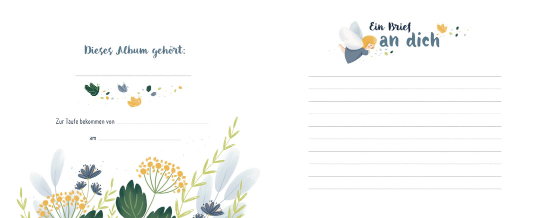 Meine Taufe (blau) | -