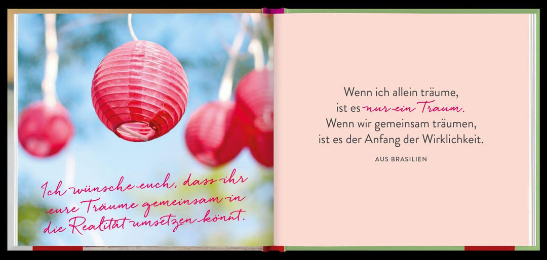 Was ich euch wünsche zur Hochzeit | -