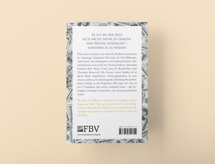 Think and Grow Rich - Deutsche Ausgabe | Hill, Napoleon