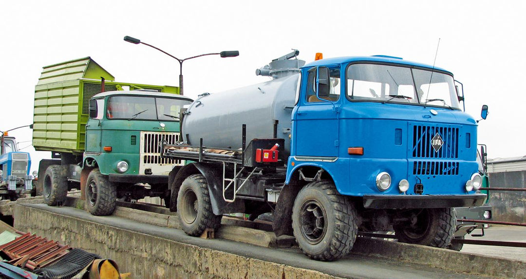 Lastwagen aus Zwickau, Werdau und Ludwigsfelde | Wappler, Günther