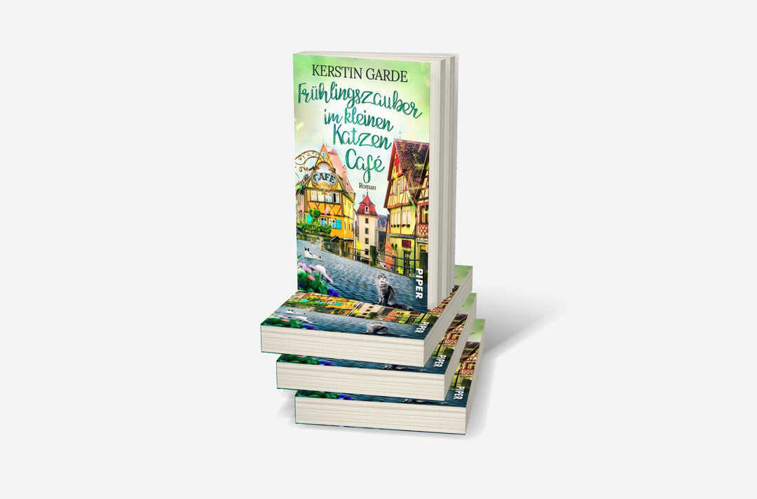 Frühlingszauber im kleinen Katzen-Café | Garde, Kerstin