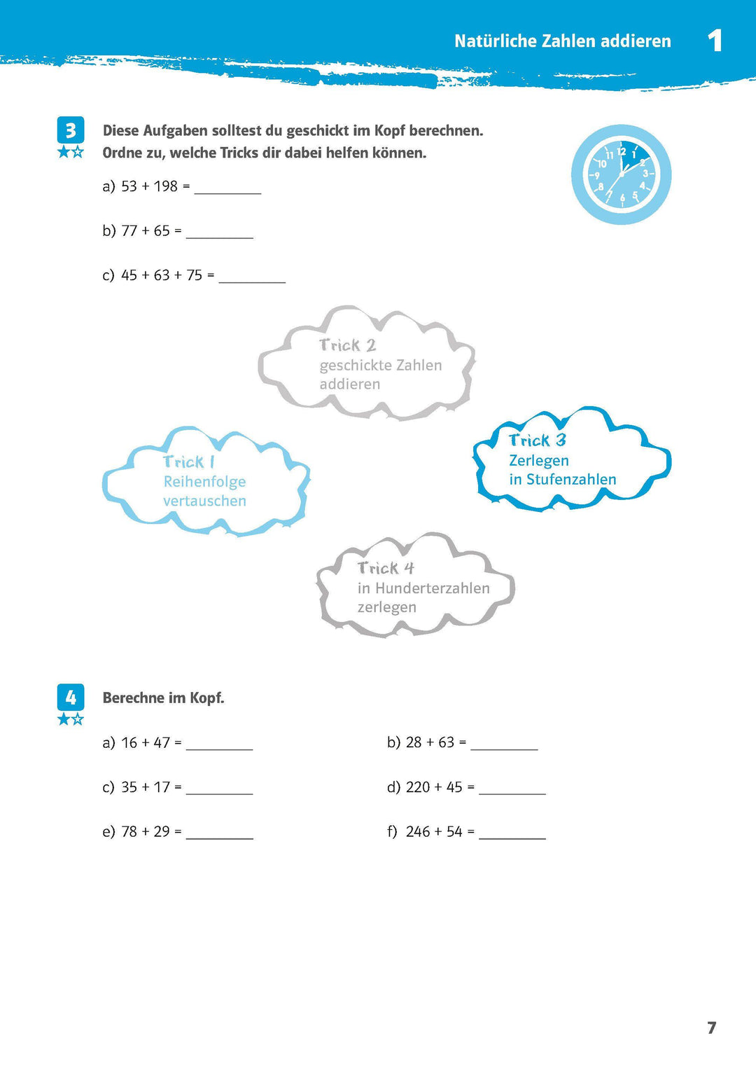 10-Minuten-Training Grundrechenarten. Mathematik 5. Klasse | -