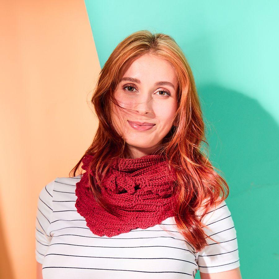 Luftig leichte Mini-Tücher häkeln | Hug, Veronika