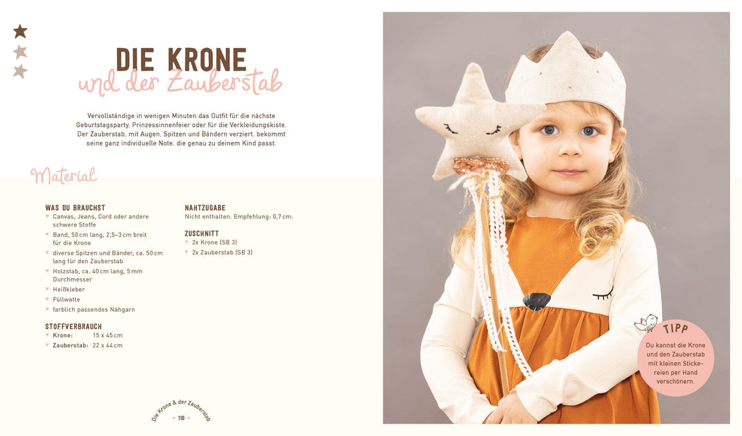Märchenhafte Kinderkleidung nähen | Reisecker, Karin