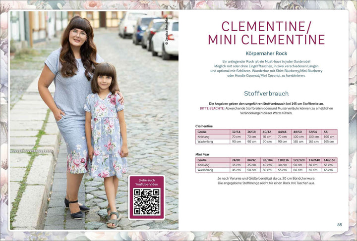 Jersey Basics nähen: Mini-Me | Sewing, Jessy