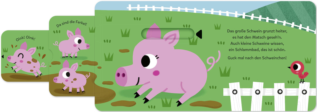 Mein Schieb & Guck-mal-Buch: Wer lebt auf dem Bauernhof? | -