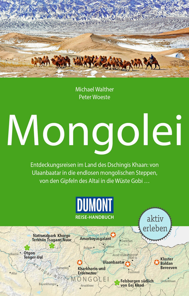 DUMONT Reise-Handbuch Reiseführer Mongolei | Woeste, Peter | Walther, Michael