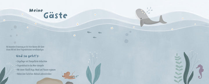 Meine Taufe - blau | -