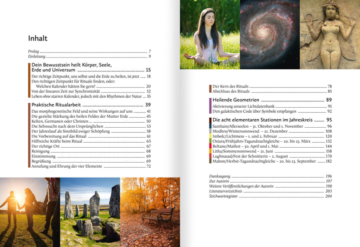 Rituale im Jahreskreis. Harmonisierung und Selbstheilung im Rhythmus der Nat...