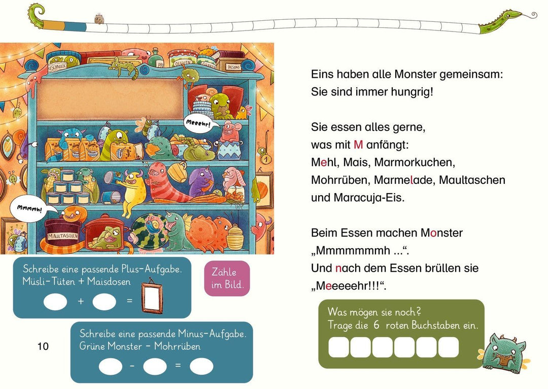 101 Monster rechnen wie wild! | Bogen, Ruby van der